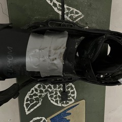 スノーボード バートン BURTON スノボ 板　オフトレ用(ダリング済) 148cm メンズ　ビンディング付の画像