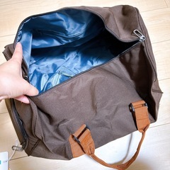 新品⭐️ ボストンバッグ ダッフルバッグ メンズ 旅行バッグ 修学旅行 ダークブラウンの画像