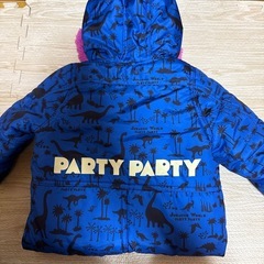 PARTY PARTY のカバーオール　防寒着　80の画像