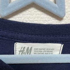 H&M ライトニング・マックィーン Tシャツ 134/140の画像