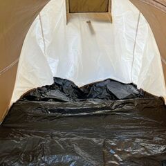 MONTAGNA モンターナ ワンタッチドームテント HA2994 ブラウン キャンプ アウトドアの画像