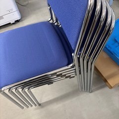 スタッキングチェアー　美品の画像