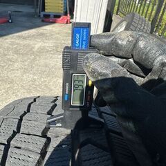 205/65R16 バリ山 ダンロップ ウィンターマックス ＷＭ０２　4ほん本の画像