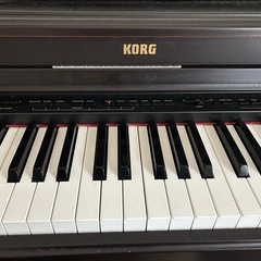 決まりました☆KORGピアノ88鍵盤　椅子カバー付き　内蔵メロディ&メトロノーム付き の画像