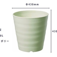 プランター フレグラーポット 43型 大和プラスチック 大型鉢 の画像