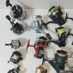 【中古】釣りリール26個まとめ売り/RYOBIDAIWAOlympicなどの画像