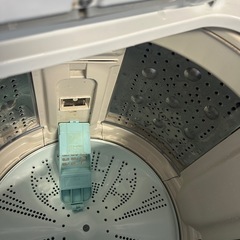 洗濯機　ヒタチ　日立　BW-DV80C　8kg　2018年製　ビートウォッシュ　 幅(W) 610mm × 奥行(D)635mm ×  高さ(H) 1040mm　簡易清掃済　動作確認済みの画像
