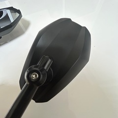 デイトナ バイクミラー 10mm広角 ハイビジミラー エッジ 2本セットの画像