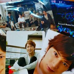 嵐公式グッズ　うちわ　ファイル　写真　松本潤の画像