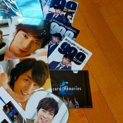 嵐公式グッズ　うちわ　ファイル　写真　松本潤の画像