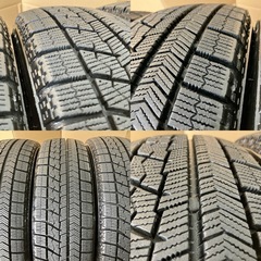 スタッドレス165/65R15 4本／BS VRX 8分上,9分 B4962-02の画像