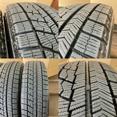 スタッドレス165/65R15 4本／BS VRX 8分上,9分 B4962-02の画像