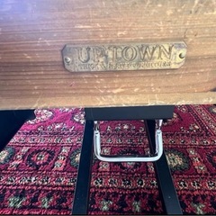 決まりました。東馬［トウマ］リフティングテーブル　ブラウン×ブラックPULLEYの画像