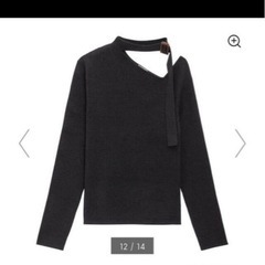 GU ジーユー チョーカーセーター 長袖 トップスの画像