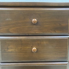 5段チェスト　収納の画像