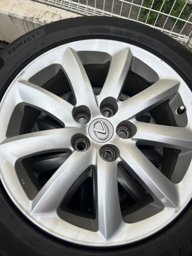 LS460レックスのタイヤ付アルミホイール