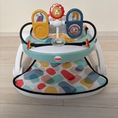 フィッシャープライス fisher price デラックス 2WAYフロアチェアの画像