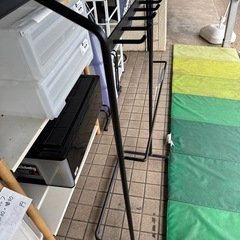 アイアンバックハンガーラック　小物ハンガーラックの画像