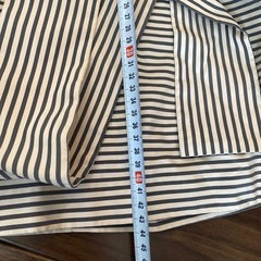 ボーダー　リボンスカートの画像