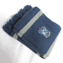 ( M-1008 )Harry Potter ハリーポッター レイブンクロー マフラー WIZARDING WORLD ウィザーディング・ワールド 中古の画像