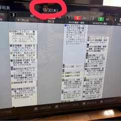TOSHIBA液晶テレビ32型の画像