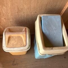 レトロ　ゴミ箱　昭和　ダストボックスの画像