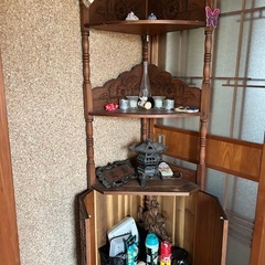 ビンテージの棚の画像