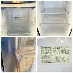 【❗️✨高年式✨❗️】SHARP 2ドア冷蔵庫 SJ-D23F-S（2020年製）シルバー ノンフロン冷媒 225L✨動作確認済み！の画像