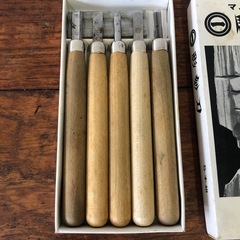 木製彫刻刀　マルイチの画像