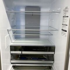 高年式 2025年製 AQUA/アクア 4ドア冷蔵冷凍庫 458L 右開き AQR-V46R(S) チタンシルバー ① 中古家電 店頭引取歓迎 uR10186の画像