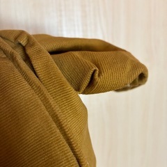 未使用品　コーデュロイ生地ターバン(ワイヤー入り)の画像