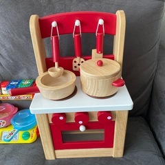 子供おもちゃ　おままごとキッチンの画像