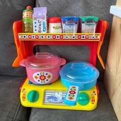 子供おもちゃ　おままごとキッチンの画像