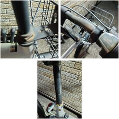 中古自転車 6段変速 20インチ 折り畳み 軽整備済み 防犯登録対応 町田市 相模原市 MM869の画像