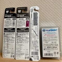 【未使用品】乳歯用歯ブラシ、はみがきめんぼうの画像