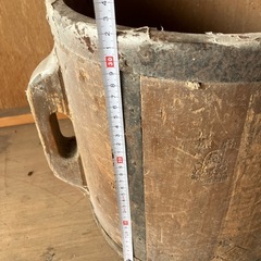 木　桶　バケツ　昭和　骨董　レトロ　古民具の画像