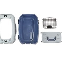 Amazonベーシック ペットキャリーケースの画像