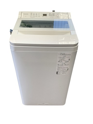 22年製 パナソニック 7.0kg 全自動洗濯機 NA-FA7H1 ホワイト
