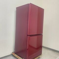 中古家電セット(冷蔵庫 AQUA 168L 2022年製 AQR-17N(R) 洗濯機 AQUA 9kg 2022年製 AQW-V9M(W) )の画像