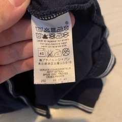 プチバトー男の子ポロシャツロンパース60-70の画像