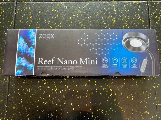 美品ZOOX Reef Nano Mini LEDライト　水槽用ライト