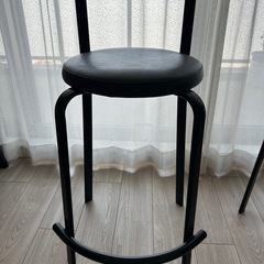お取引決まりました　カウンターチェア2脚　【無料】の画像