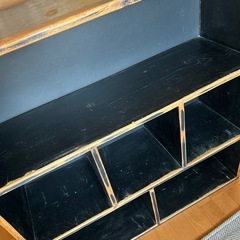 アンティーク調収納棚ハンドメイドの画像