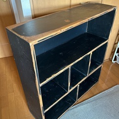 アンティーク調収納棚ハンドメイドの画像