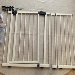 日本育児 サッシゲイト+拡張パネル1台付 ベビーゲートの画像