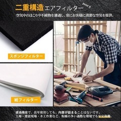 エアコンプレッサー 防塵設計 長持ち設計 の画像