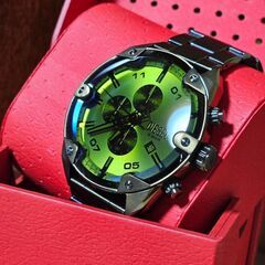 稼動品　美品　希少モデル　DZ4670 DIESEL メンズ SPIKEDの画像