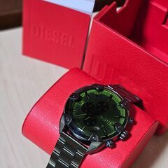 稼動品　美品　希少モデル　DZ4670 DIESEL メンズ SPIKEDの画像