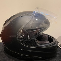 バイクフルフェイスヘルメットの画像