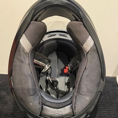 バイクフルフェイスヘルメットの画像